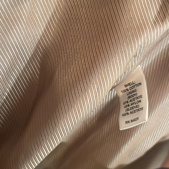 Banana Republic Khaki Trench Coat - S - Picture 5 of 6